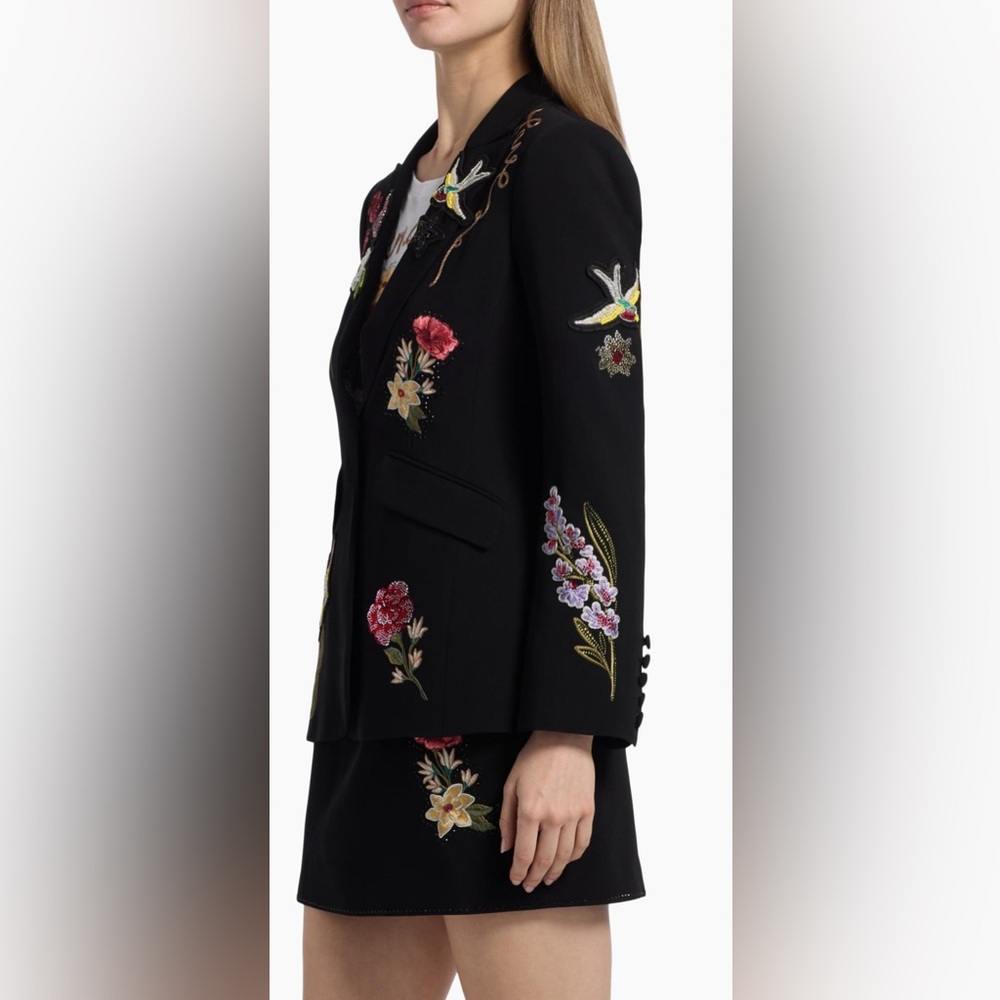 Cinq a Sept Amour Cheyenne Embroidered Blazer - Picture 3 of 8